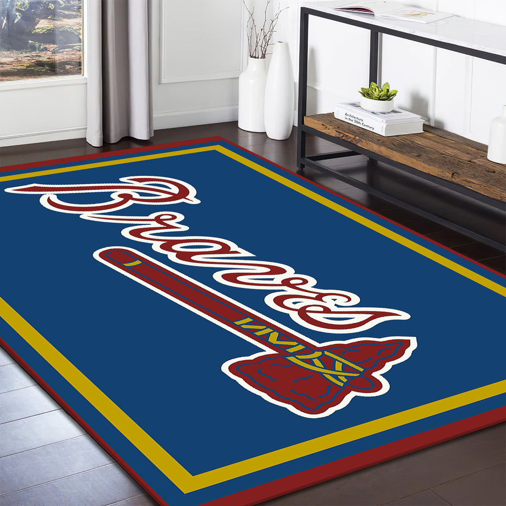 Atlanta Braves Imperial Spirit teppich, teppiche - imperialem geist outdoor teppich, teppich wohnzimmer, Küchenteppich, kinderzimmer, modern