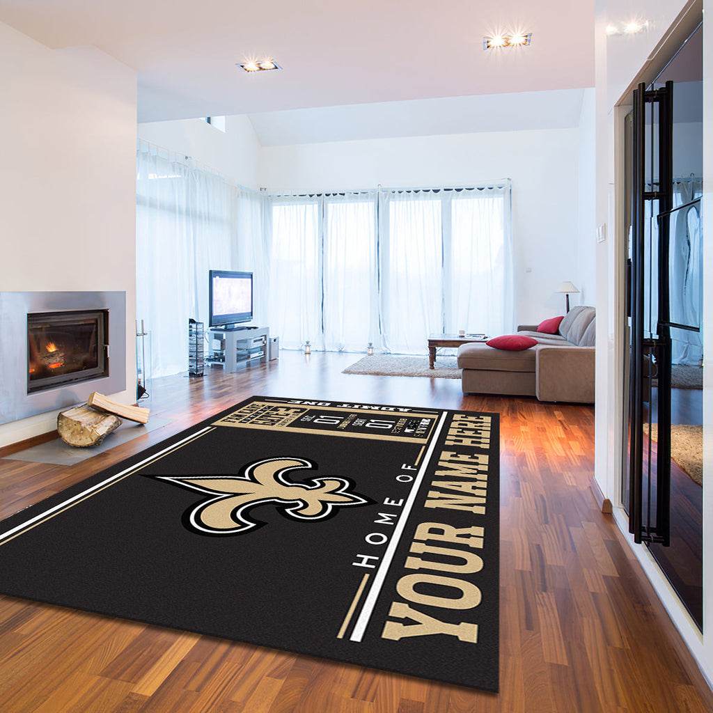 New Orleans Saints teppich, teppiche - outdoor teppich, teppich wohnzimmer , Küchenteppich, kinderzimmer, modern
