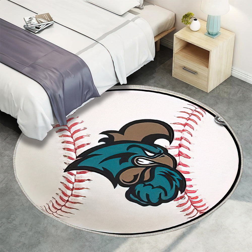Küsten Carolina Baseball Teppich Rund, Teppiche - Outdoor Teppich Rund, Teppich Wohnzimmer, Carpet, Rug