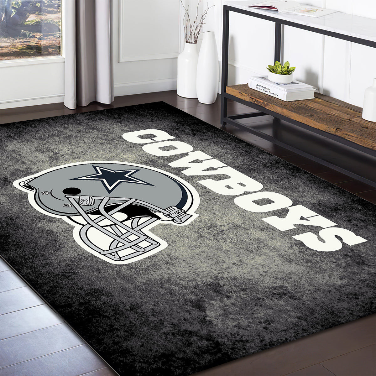 Dallas Cowboys Imperial Distressed teppich, teppiche - verzweifelt outdoor teppich, teppich wohnzimmer , Küchenteppich, kinderzimmer, modern