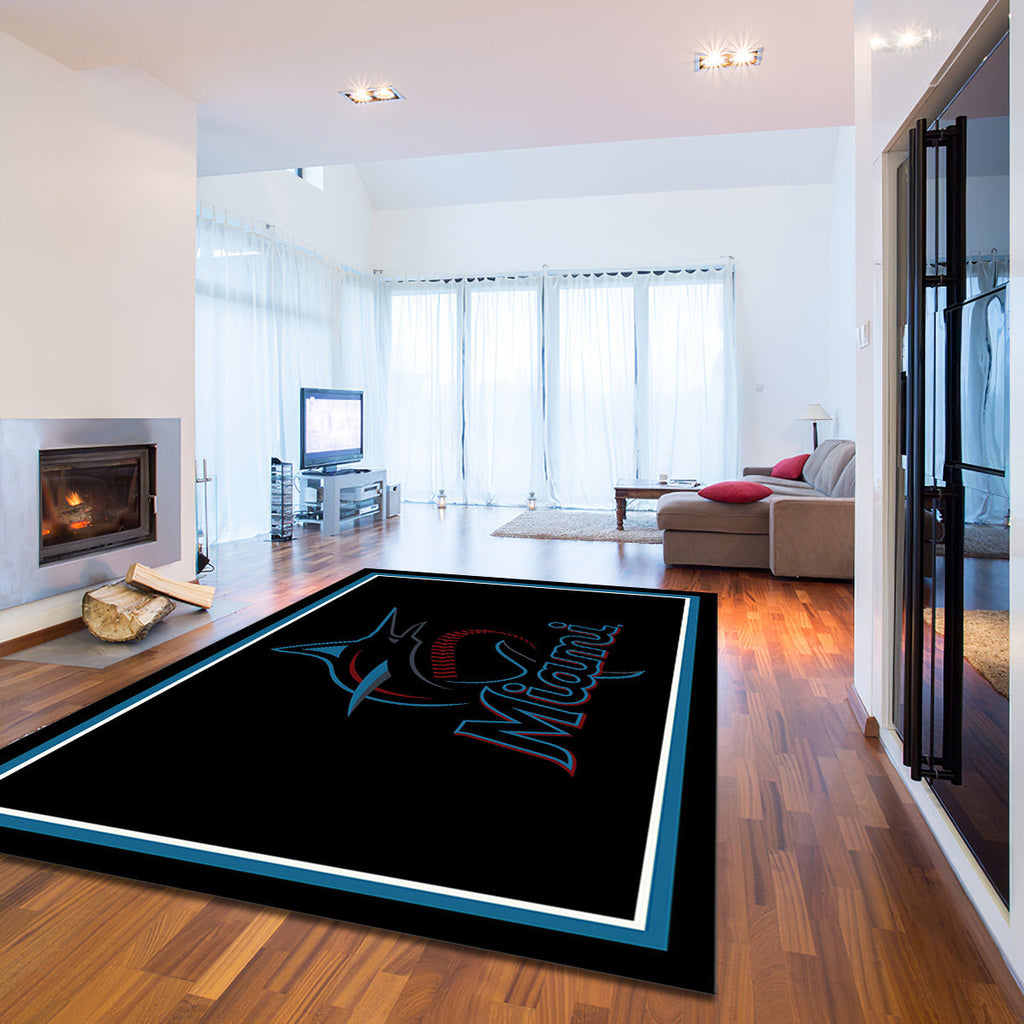 Miami Marlins Imperial Spirit teppich, teppiche - imperialer geist outdoor teppich, teppich wohnzimmer , Küchenteppich, kinderzimmer, modern