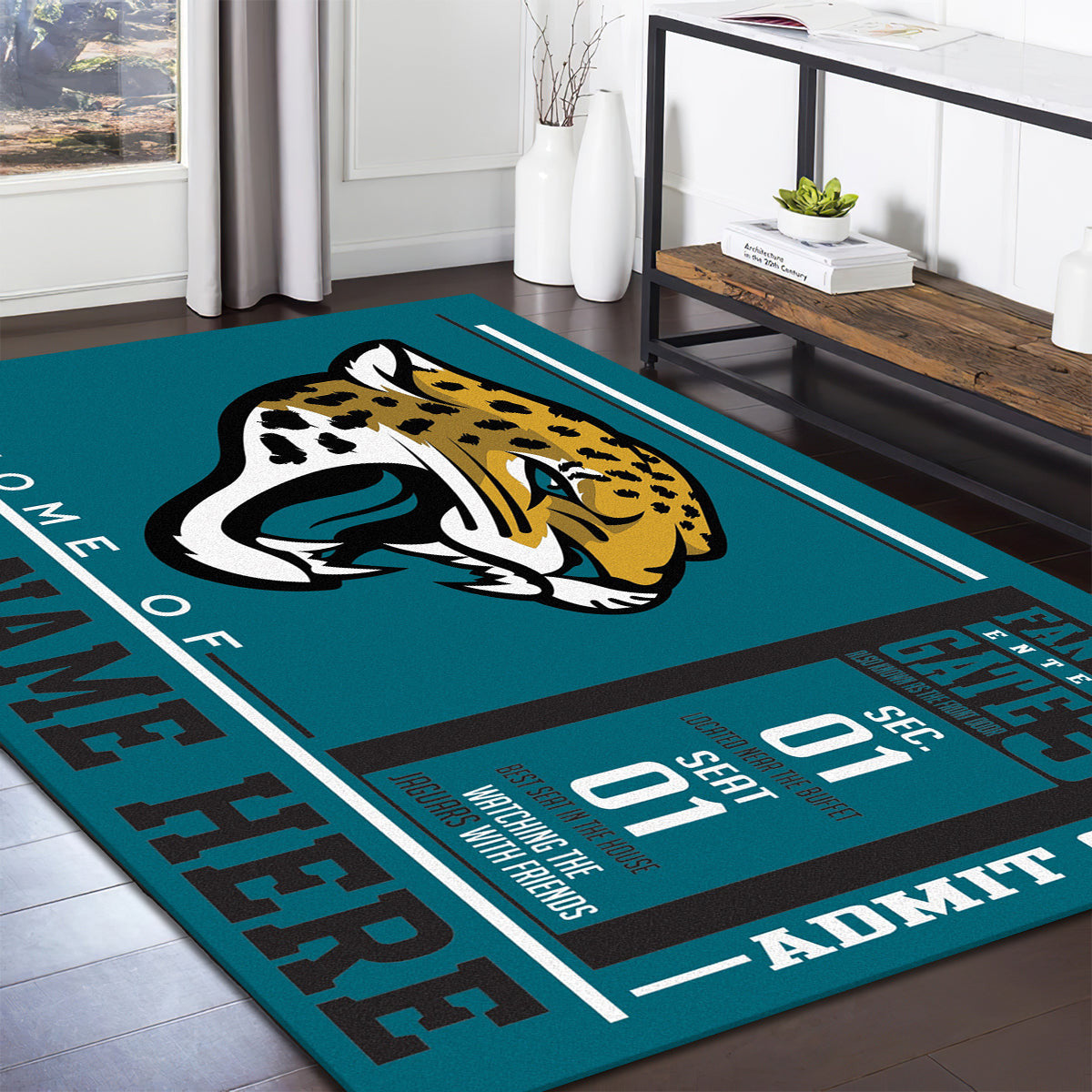 Jacksonville Jaguars teppich, teppiche - Jaguare outdoor teppich, teppich wohnzimmer , Küchenteppich, kinderzimmer, modern