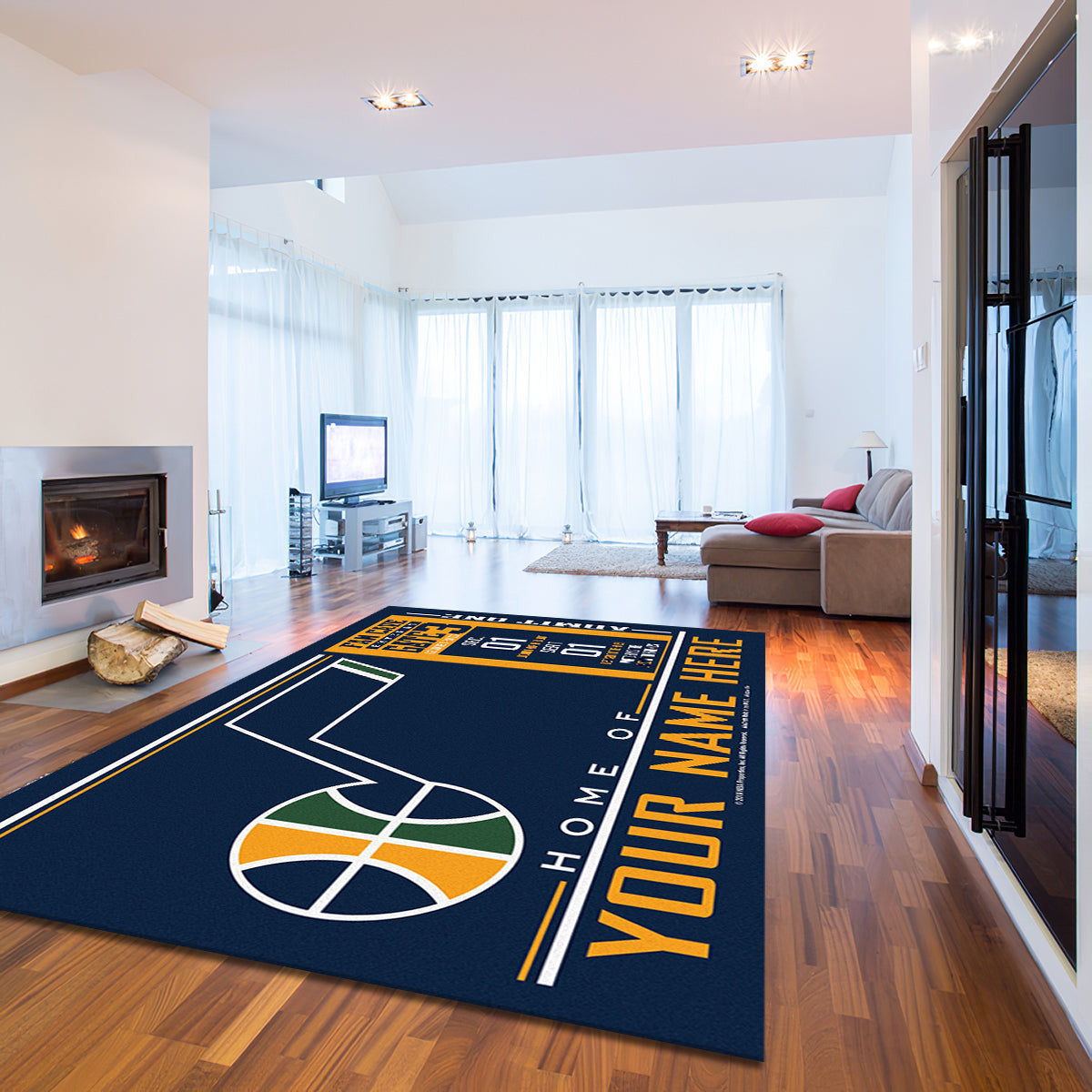 Utah Jazz teppich, teppiche - outdoor teppich, teppich wohnzimmer , Küchenteppich, kinderzimmer, modern