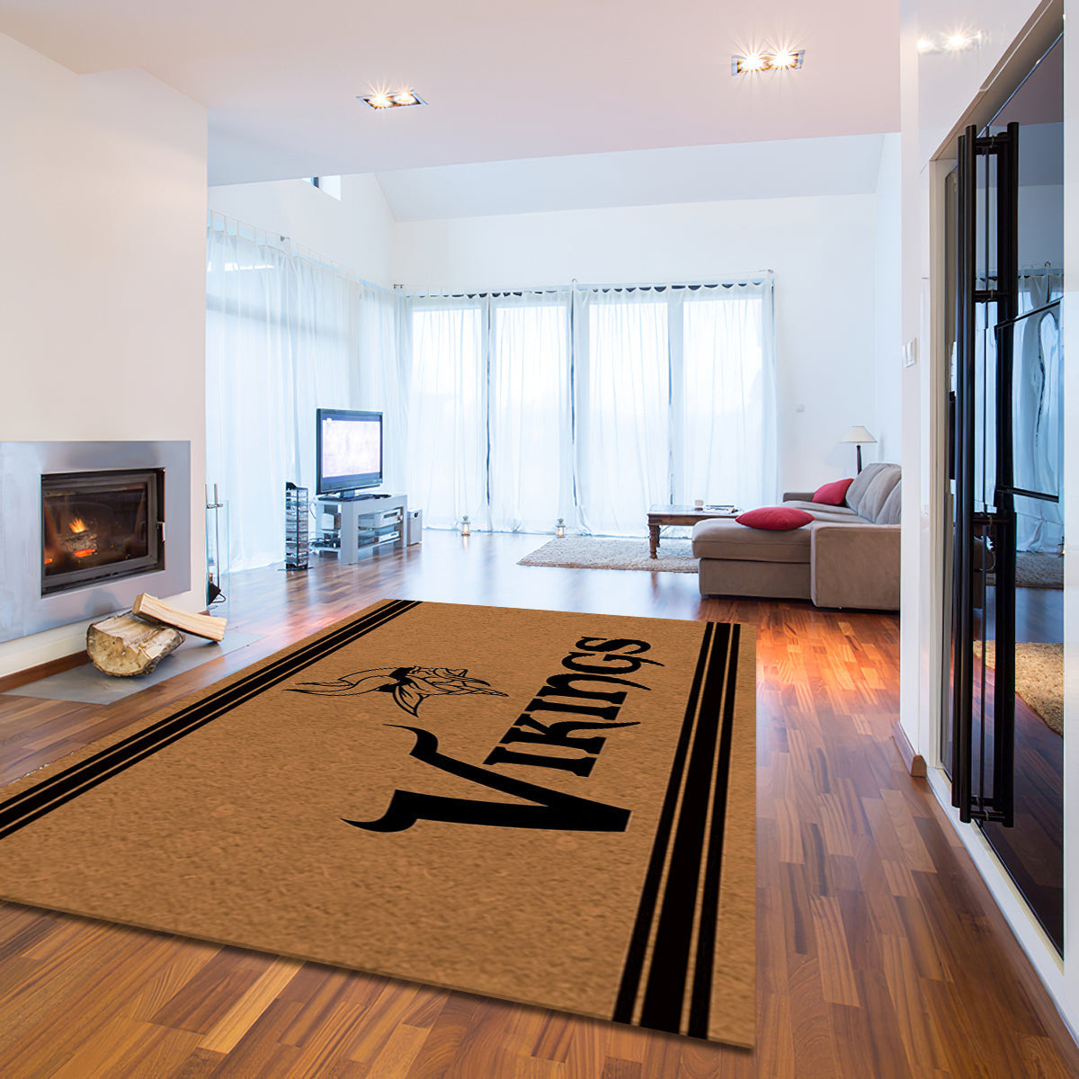 Minnesota Vikings Logo Turf teppich, teppiche - Wikinger Rasen outdoor teppich, teppich wohnzimmer , Küchenteppich, kinderzimmer, modern
