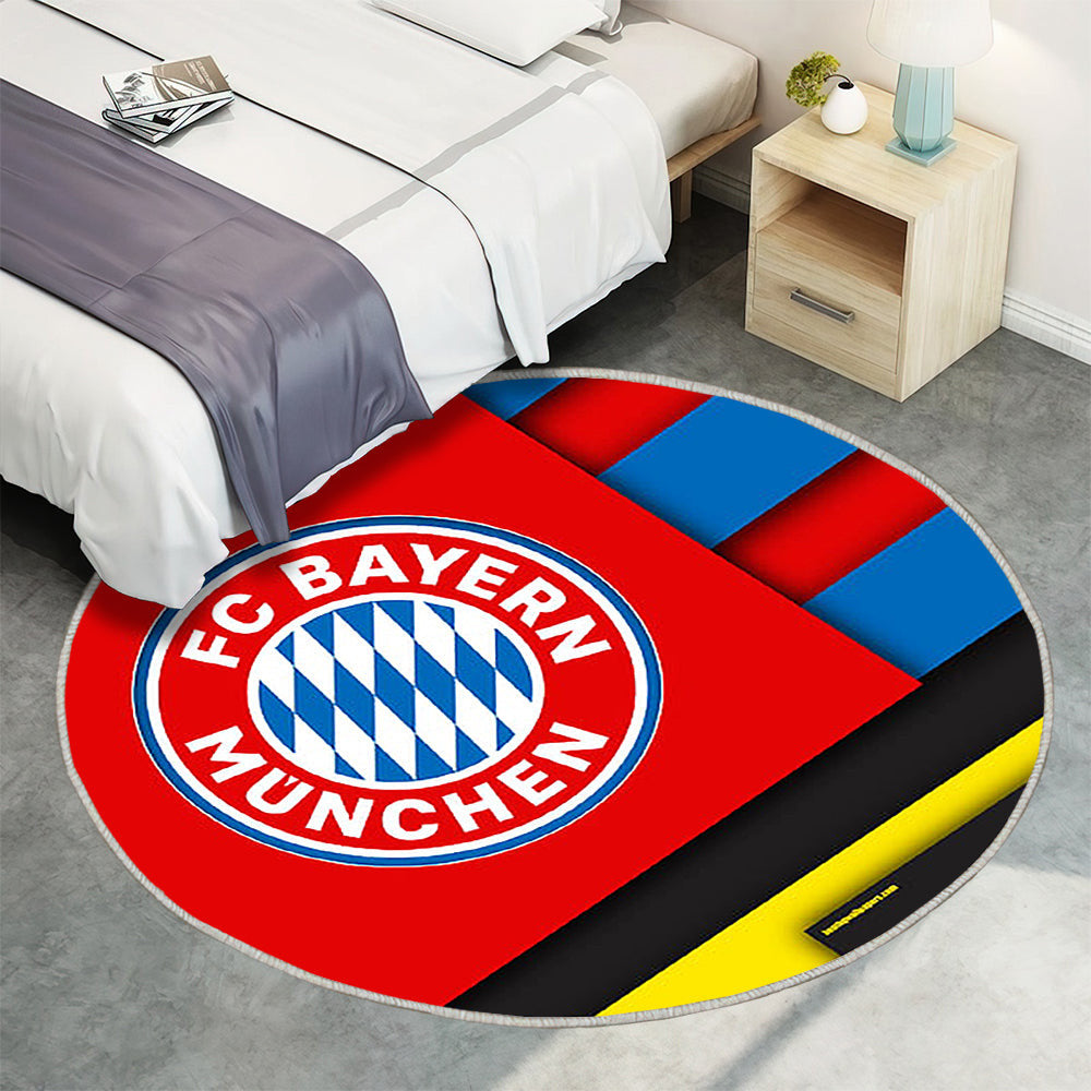 Bayern München Teppich Rund, Teppiche - Vs Outdoor Teppich Rund, Borussia Dortmund Teppich Wohnzimmer, Carpet, Rug