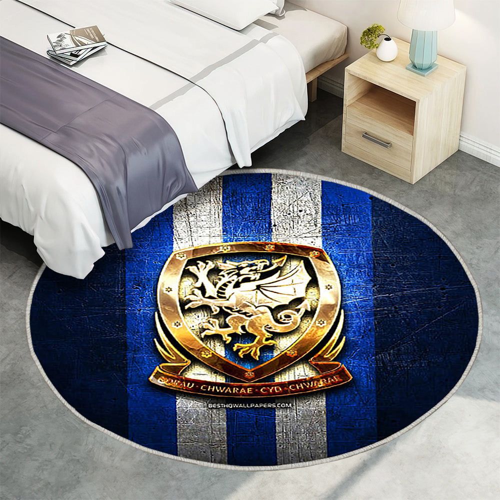 Fc Arminia Bielefeld Teppich Rund, Teppiche - Golden Outdoor Teppich Rund, Bundesliga Teppich Wohnzimmer, Carpet, Rug