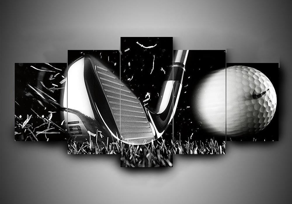 Golf Leinwandbild - Sport Wandbilder, Leinwand Bilder, Leinwänden, Wanddeko