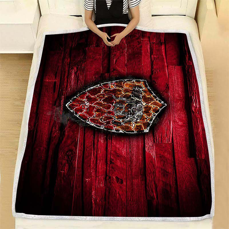 Roma Fc Kuscheldecke - Fiery Maroon Wooden Background Fleecedecke, Italian Football Club Grunge As Roma Decken, Kuschel Decken