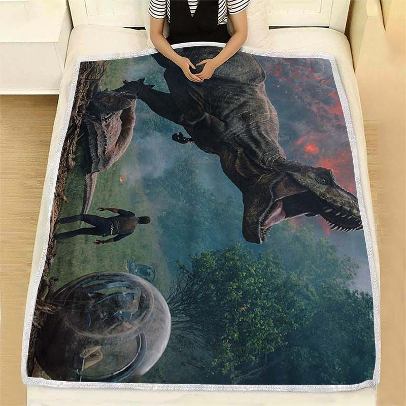 Jurassic World Fallen Kingdom Kuscheldecke - Fleecedecke, Decken, Kuschel Decken